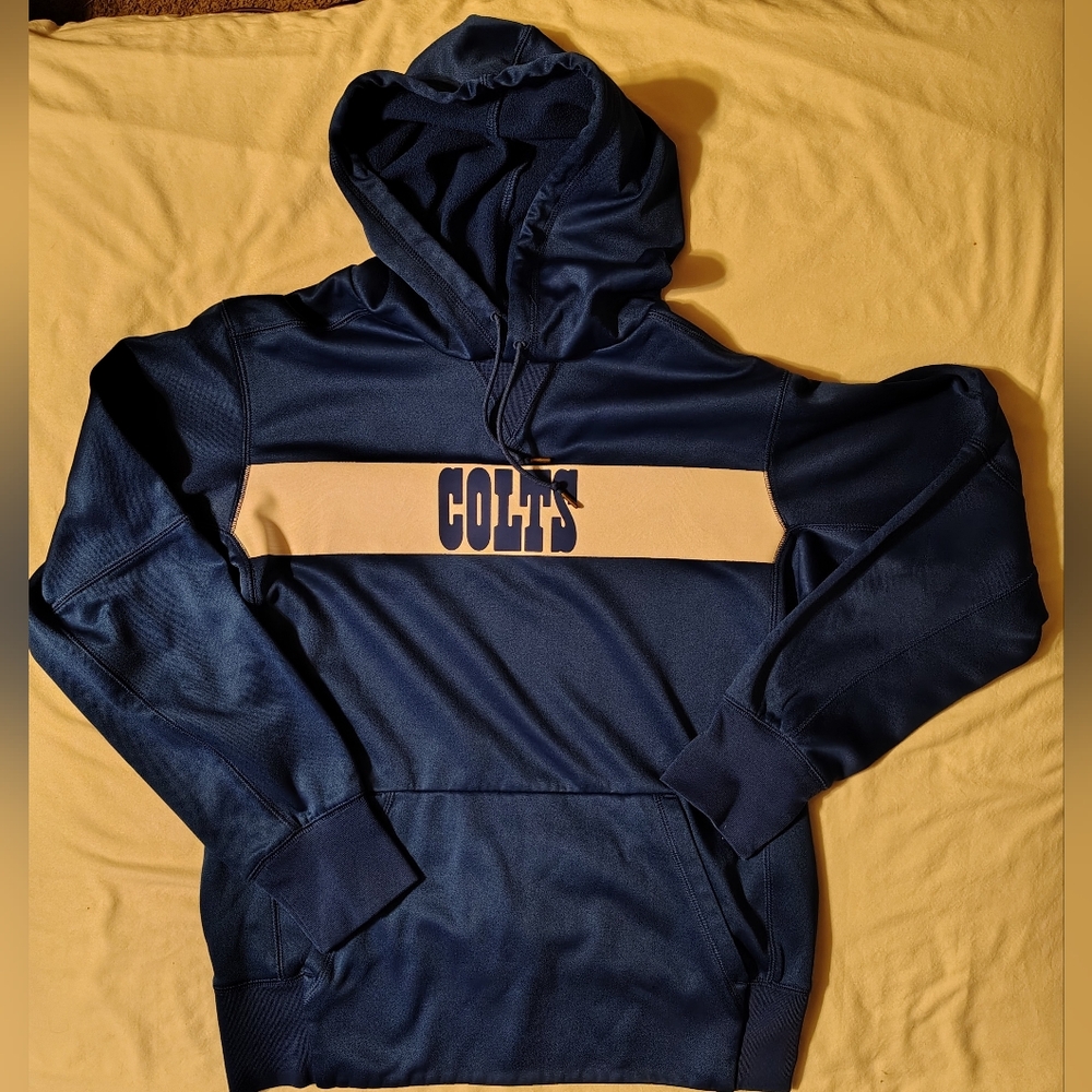 Indianapolis Colts Nike On Field Men's Hoodie Size Small